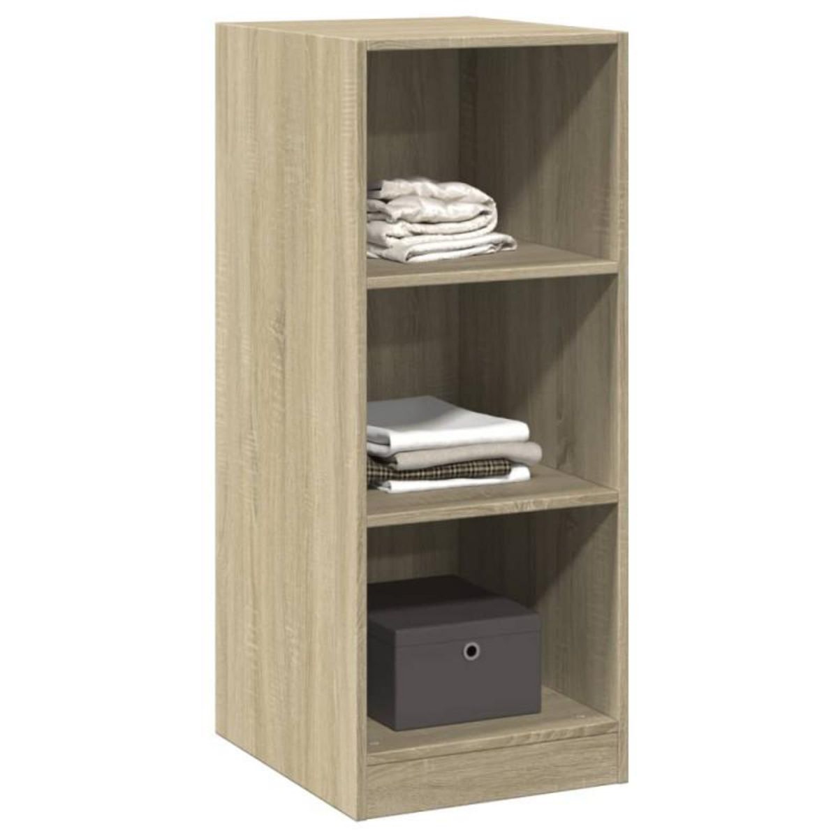 VIDAXL Garde robe chêne sonoma 48x41x102 cm bois d ingénierie