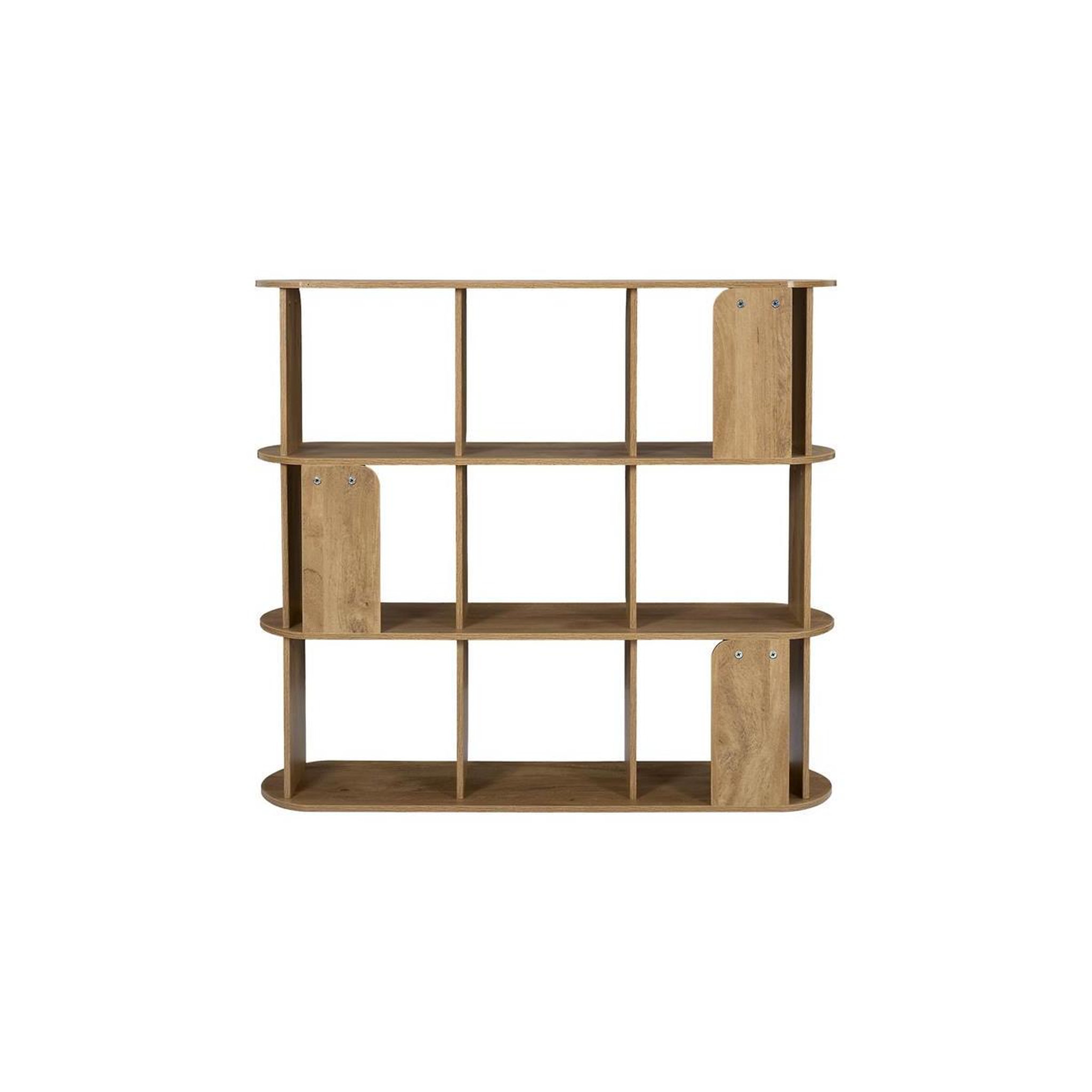 Voir la diapositive 6 : Paris Prix Étagère modulable 9 cases  heritage  111cm marron