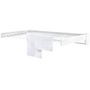 Voir la diapositive 3 : Leifheit Séchoir à linge extensible mural 90cm - 83100