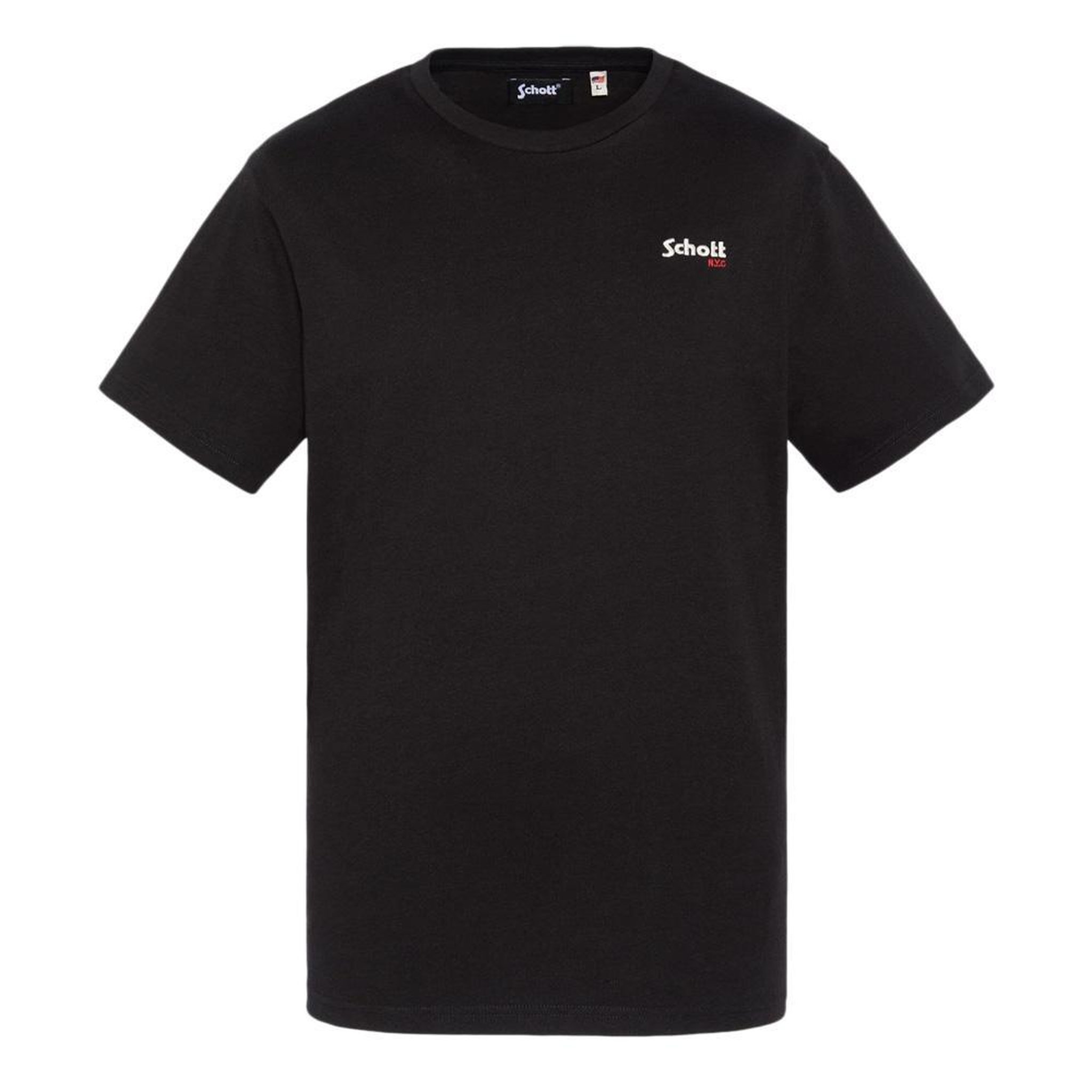 Voir la diapositive 1 : Schott T-shirt brodé noir homme Schott NYC