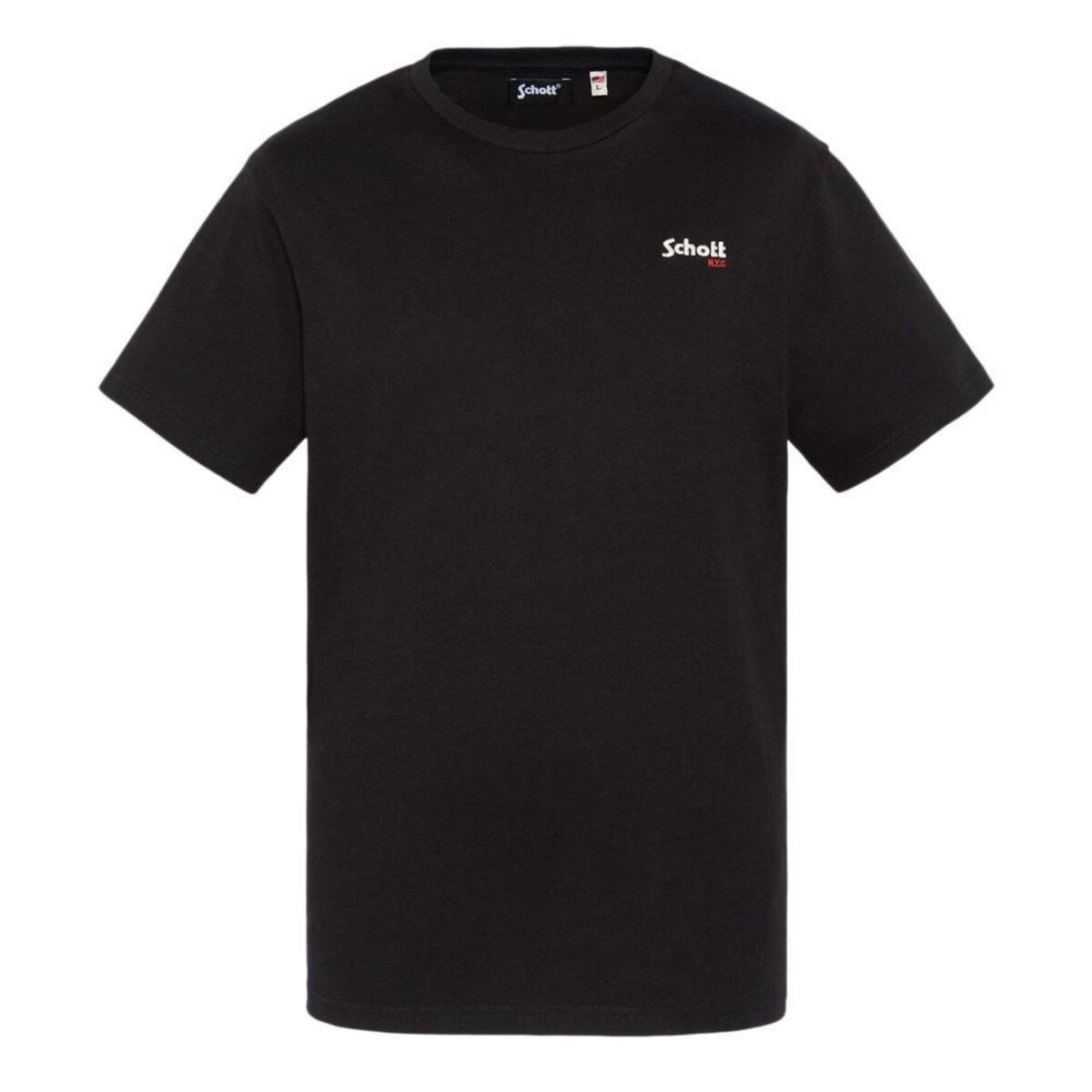 Schott T shirt brodé noir homme Schott NYC