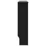 Voir la diapositive 4 : VIDAXL Cache-radiateur noir 112x19x81,5 cm MDF