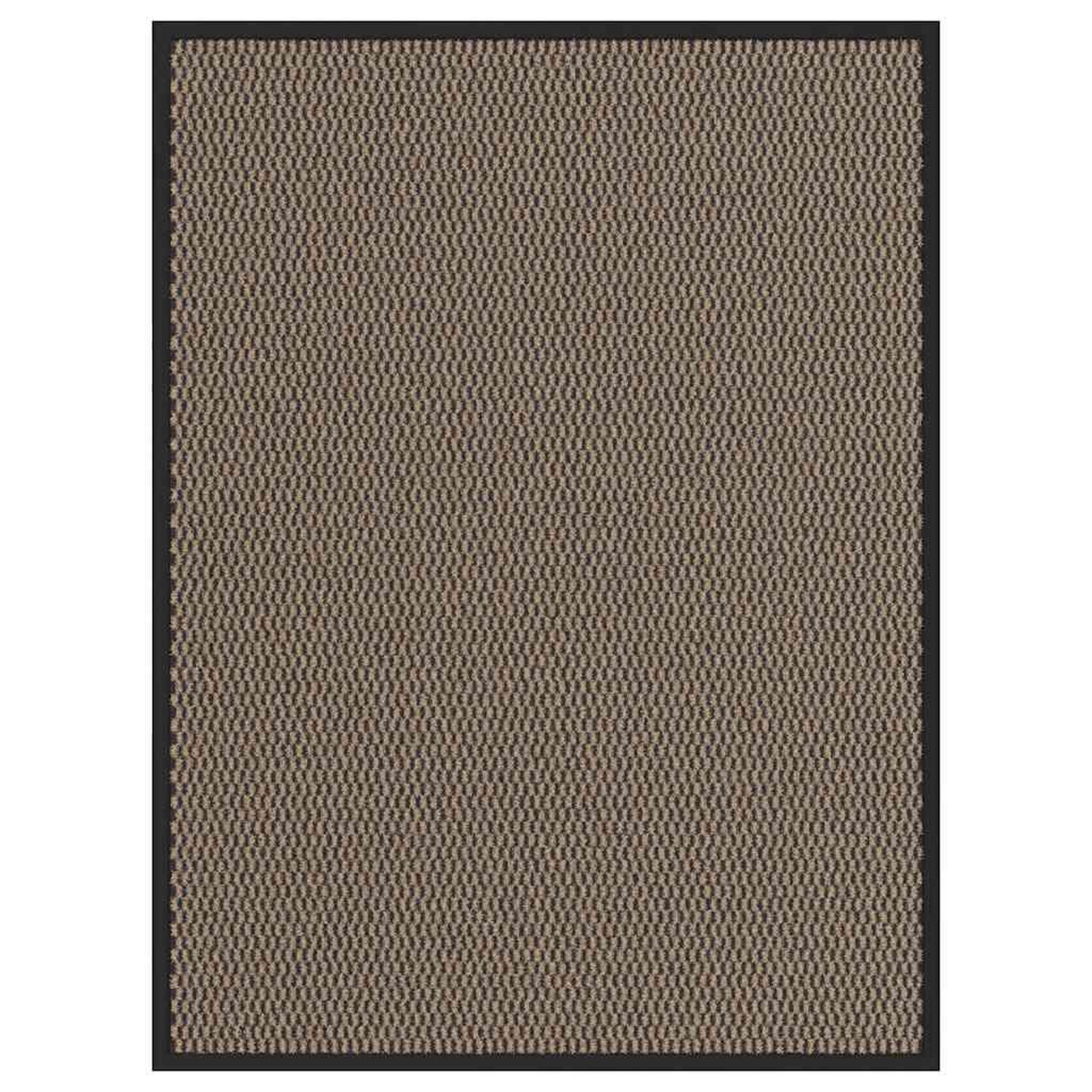 VIDAXL Paillasson marron 90x120 cm