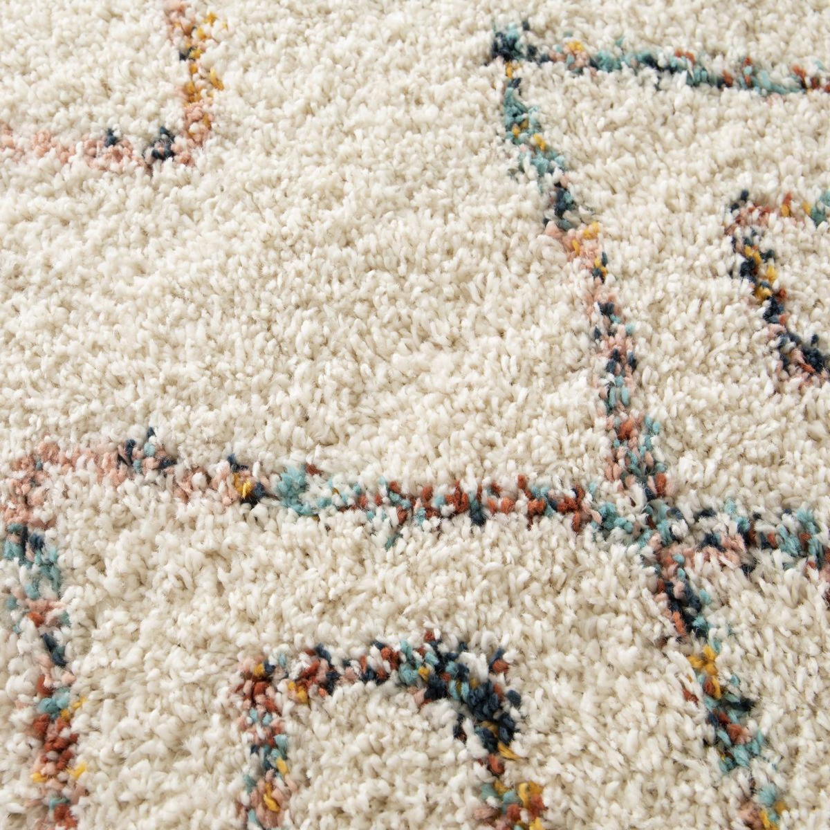 Unamourdetapis Tapis shaggy tissé motif abstrait AMORE 8