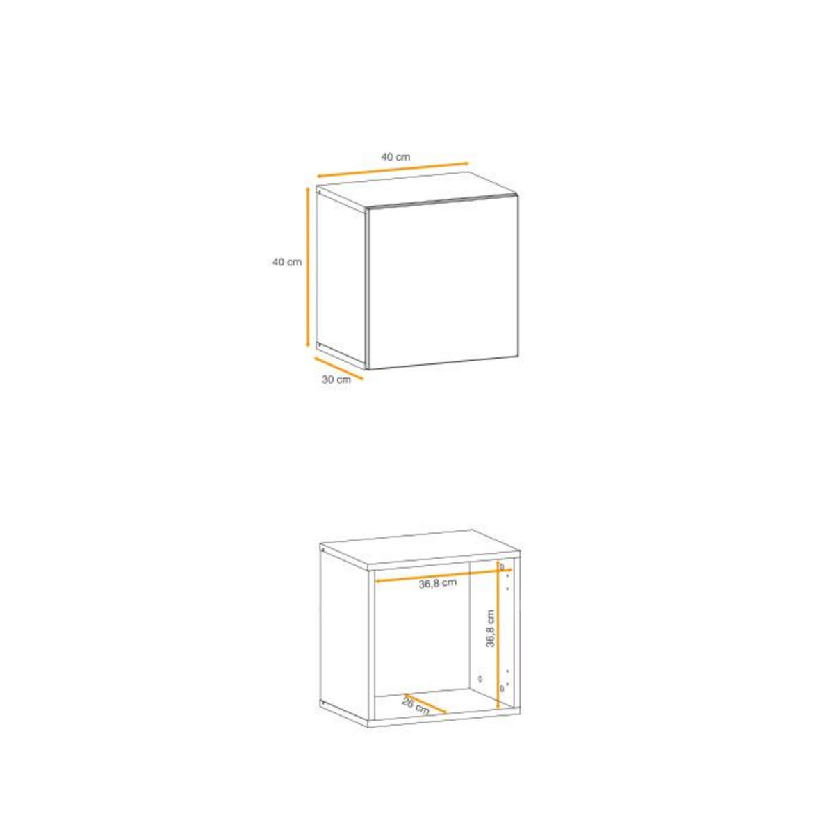 Paris Prix Bloc Mural Design  Easy  40cm Naturel