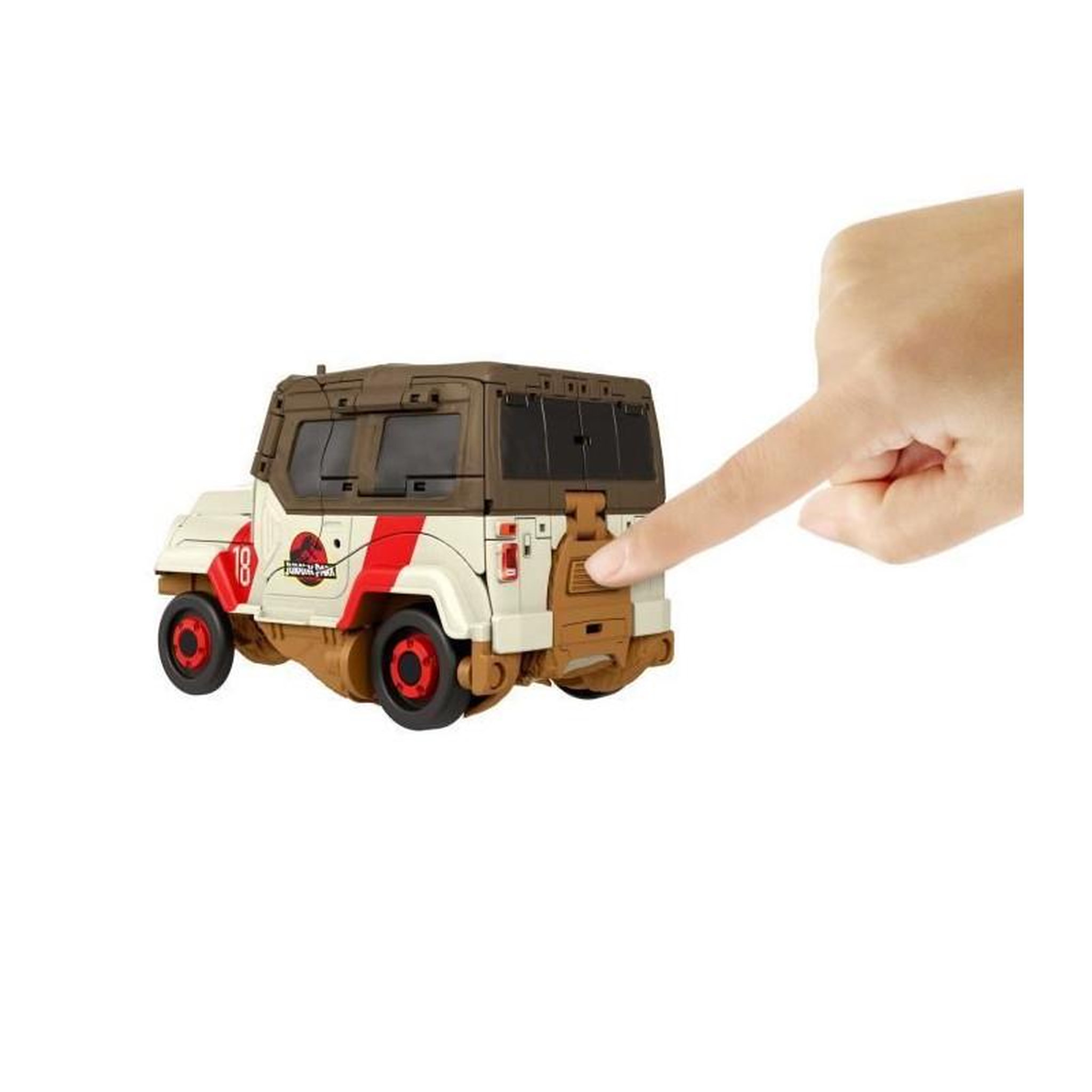 Voir la diapositive 3 : MATTEL T.REX TRANSFORMATION - FIERCE - MATTEL - HPD38 - DINOSAURE JURASSIC WORLD