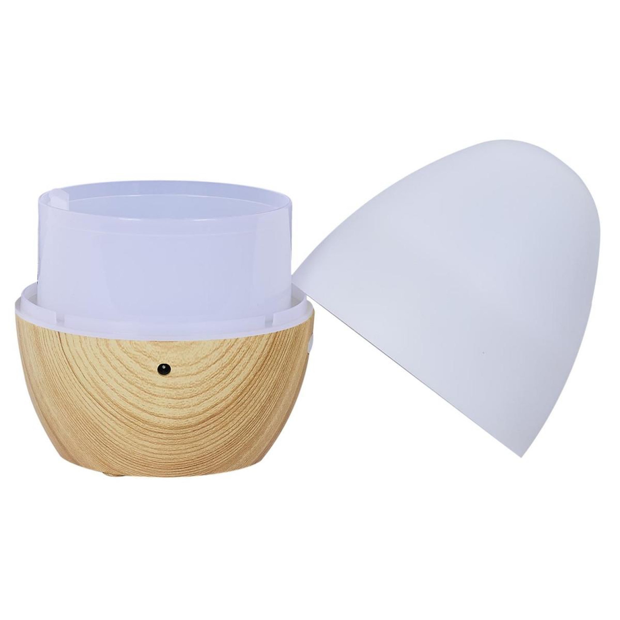 Voir la diapositive 3 : The Home Deco Factory Diffuseur d'huiles essentielles  lumineux  18cm blanc