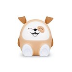 Bigben Enceinte sans fil lumineuse et veilleuse BigBen Max Hi Buddies Marron et Blanc