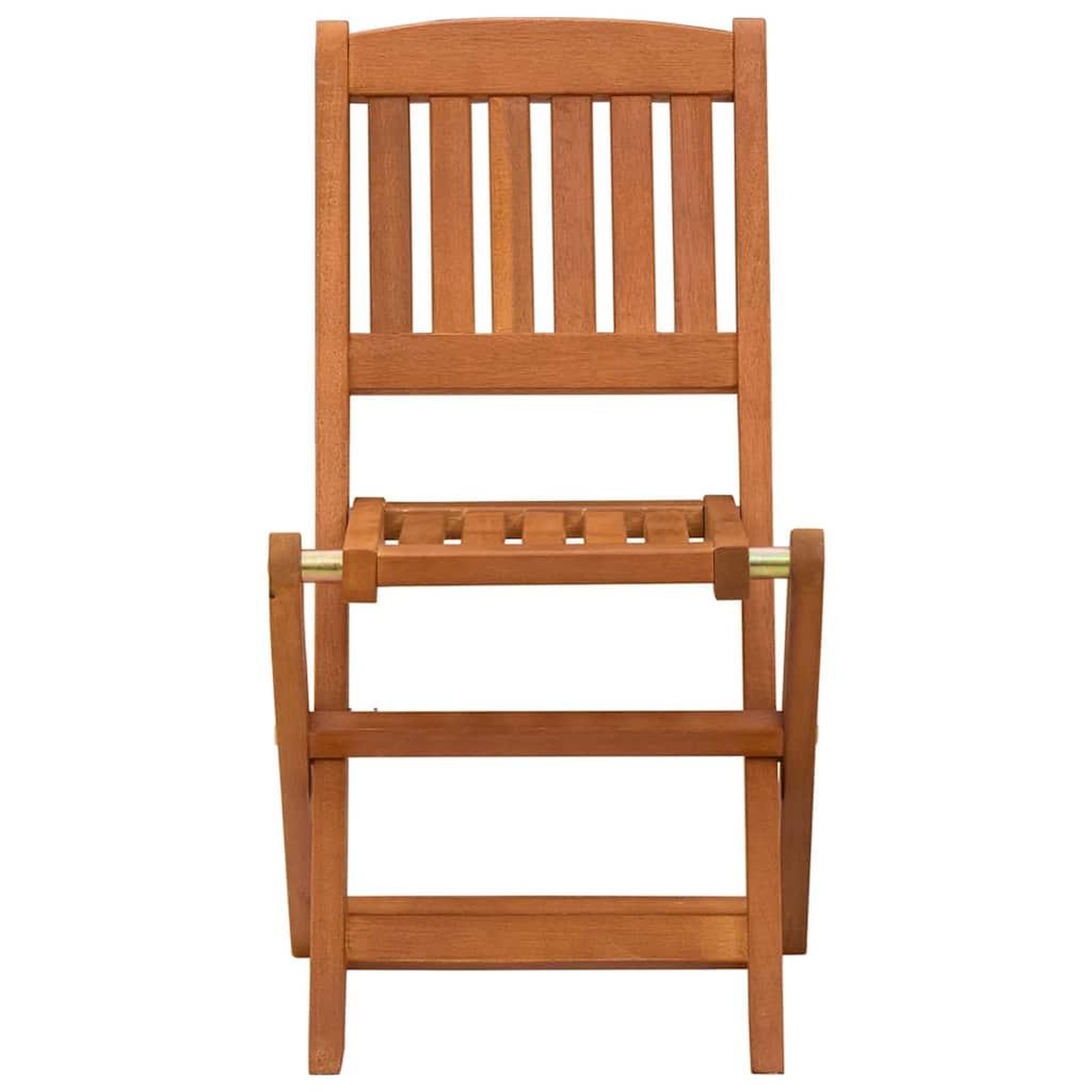 Voir la diapositive 3 : VIDAXL Chaises pliantes pour enfants, lot de 2, en bois d'eucalyptus massif