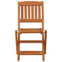 Voir la diapositive 3 : VIDAXL Chaises a manger pour enfants lot de 2 Bois d'eucalyptus