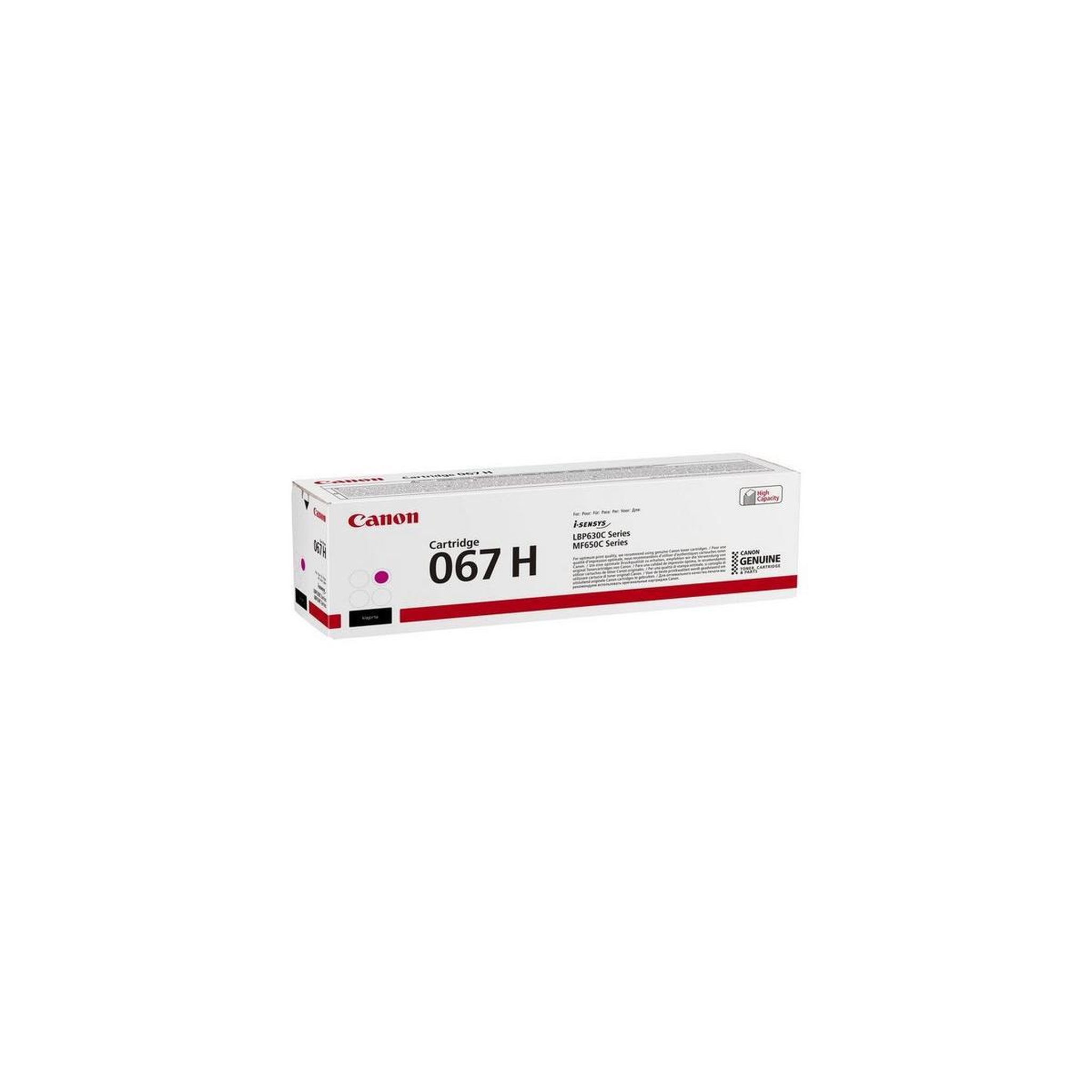 Voir la diapositive 3 : Canon Cartouche de toner Canon 067 H Haute capacité magenta original pour i-SENSYS