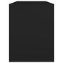 Voir la diapositive 6 : VIDAXL Tabouret de toilette Noir 70x35x45 cm Bois d ingénierie