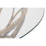 Voir la diapositive 3 : Paris Prix Table Basse en Verre  Panama  75cm Naturel