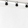 Voir la diapositive 2 : Paris Prix Paire de Voilages à Anneaux  Linka  60x120cm Blanc