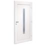 Voir la diapositive 4 : VIDAXL Porte d'entree Blanc 98x200 cm PVC