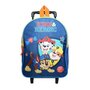 Voir la diapositive 1 : Bagtrotter BAGTROTTER Sac à dos à roulettes 31 cm Pat'Patrouille Bleu