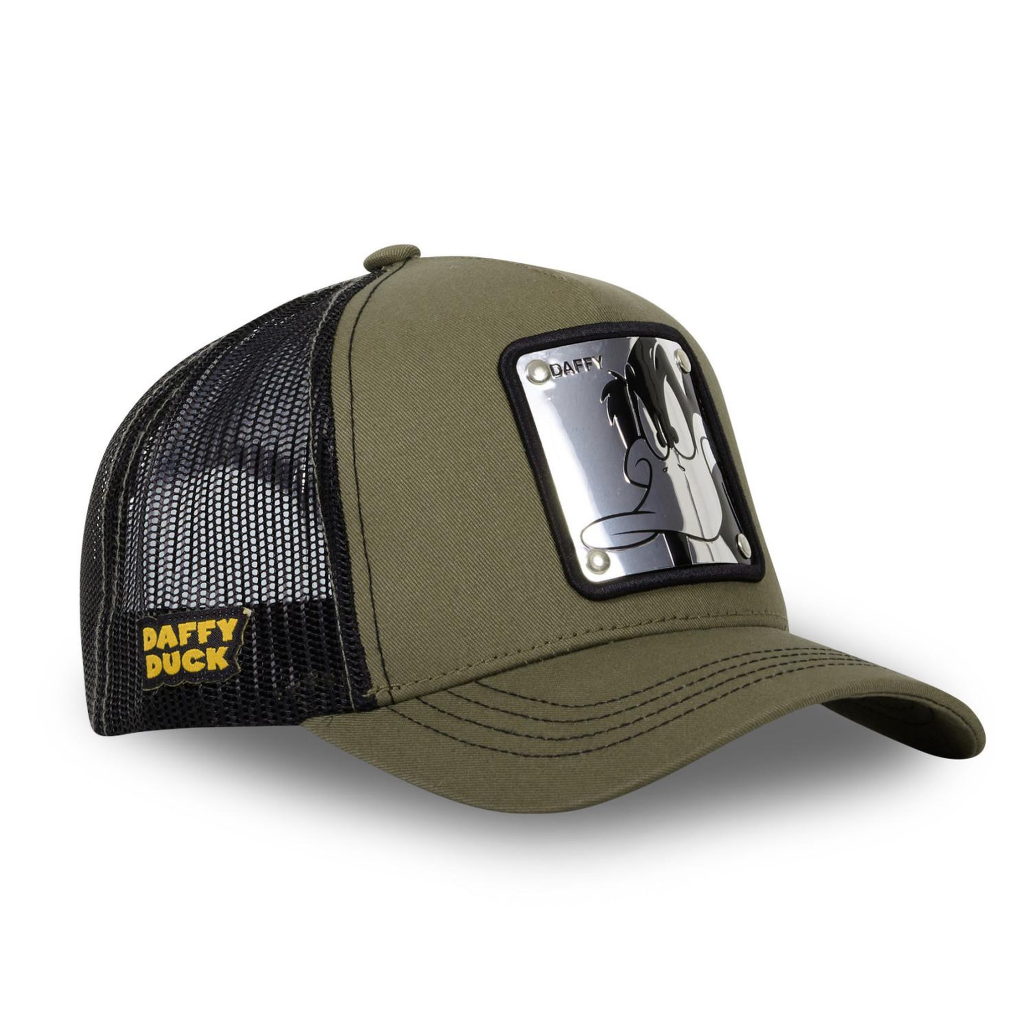 Voir la diapositive 3 : CAPSLAB Casquette homme trucker Looney Tunes Daffy Capslab