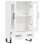 Voir la diapositive 5 : VIDAXL Buffet haut blanc brillant 69,5x31x115 cm bois d'ingenierie
