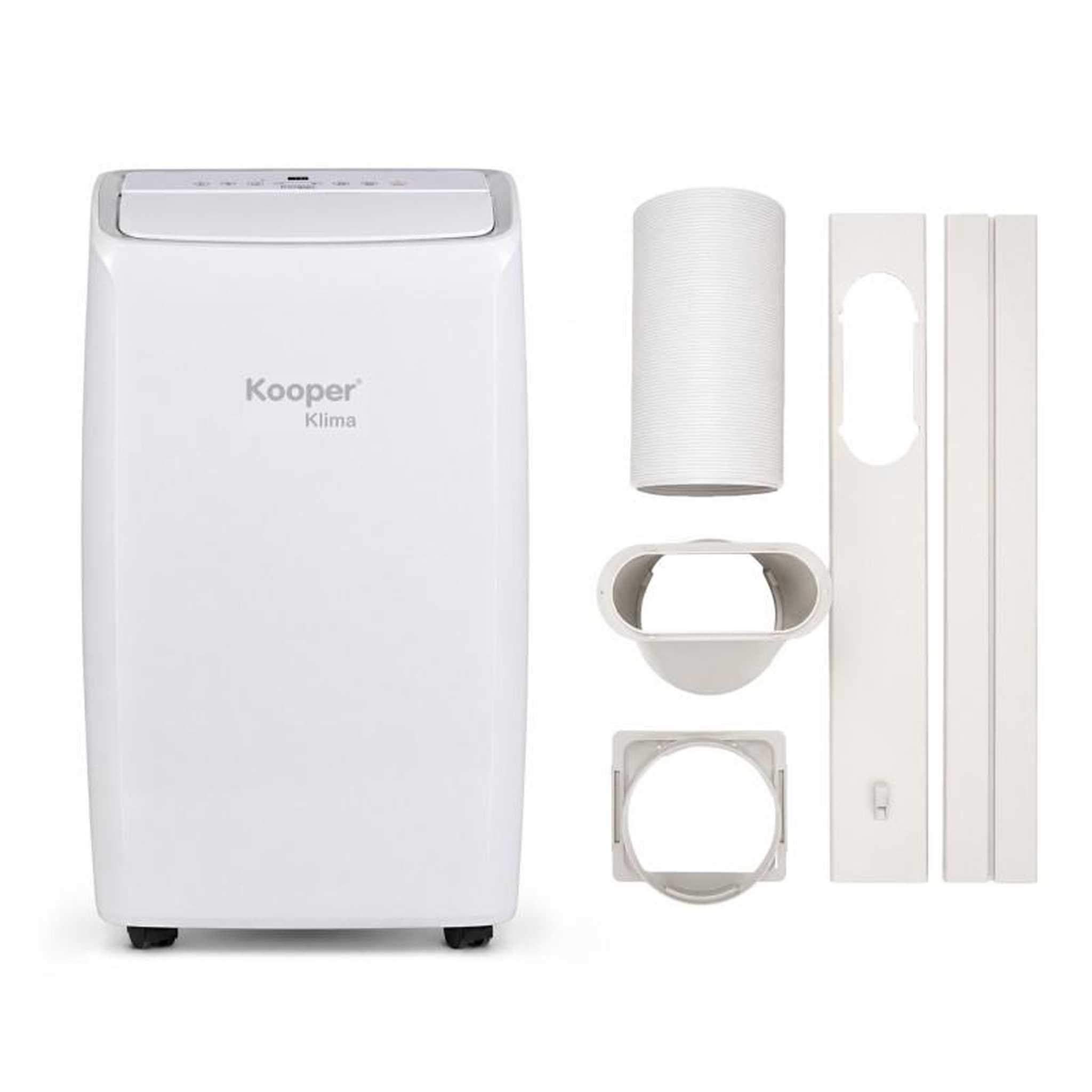 Voir la diapositive 4 : AARKE Kooper - 5925931 - Blanc - Climatiseur Portable - 12000 Btu - Chaud/froid