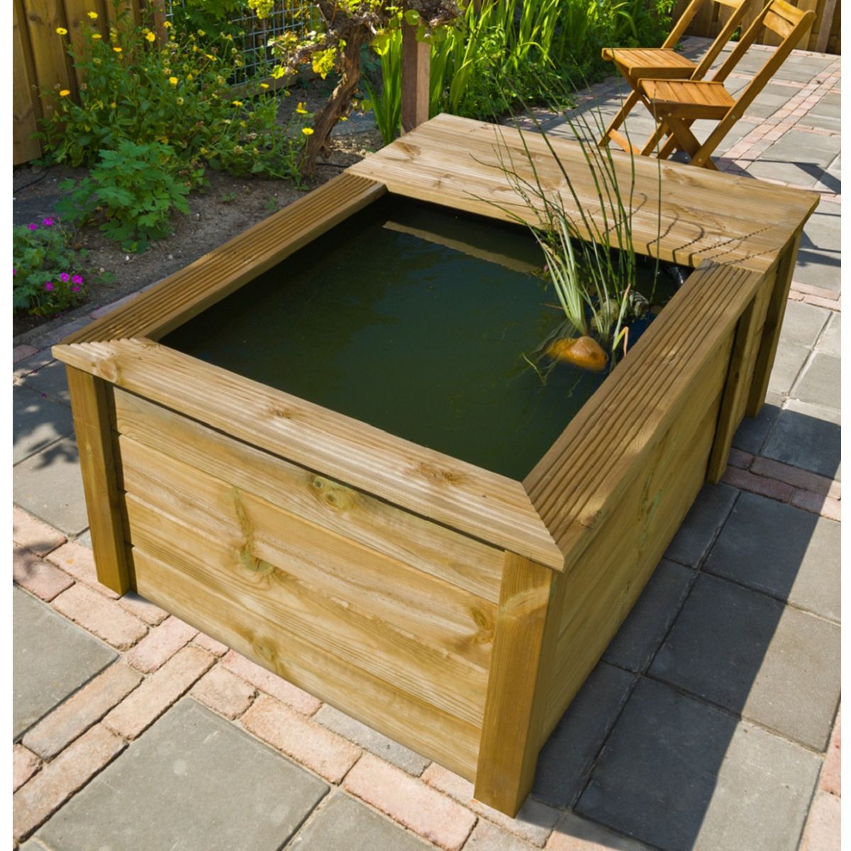 UBBINK  Kit bassin Quadro Wood