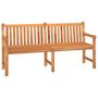 Voir la diapositive 5 : VIDAXL Ensemble a manger de jardin 3 pcs Bois de teck massif