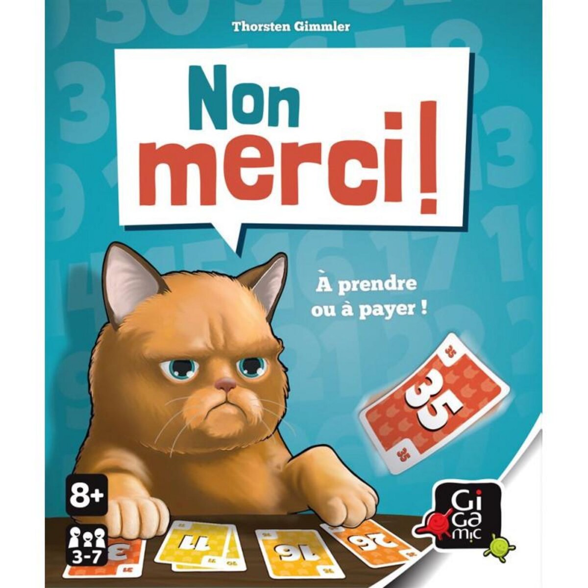 Gigamic Jeu d'ambiance Gigamic Non Merci