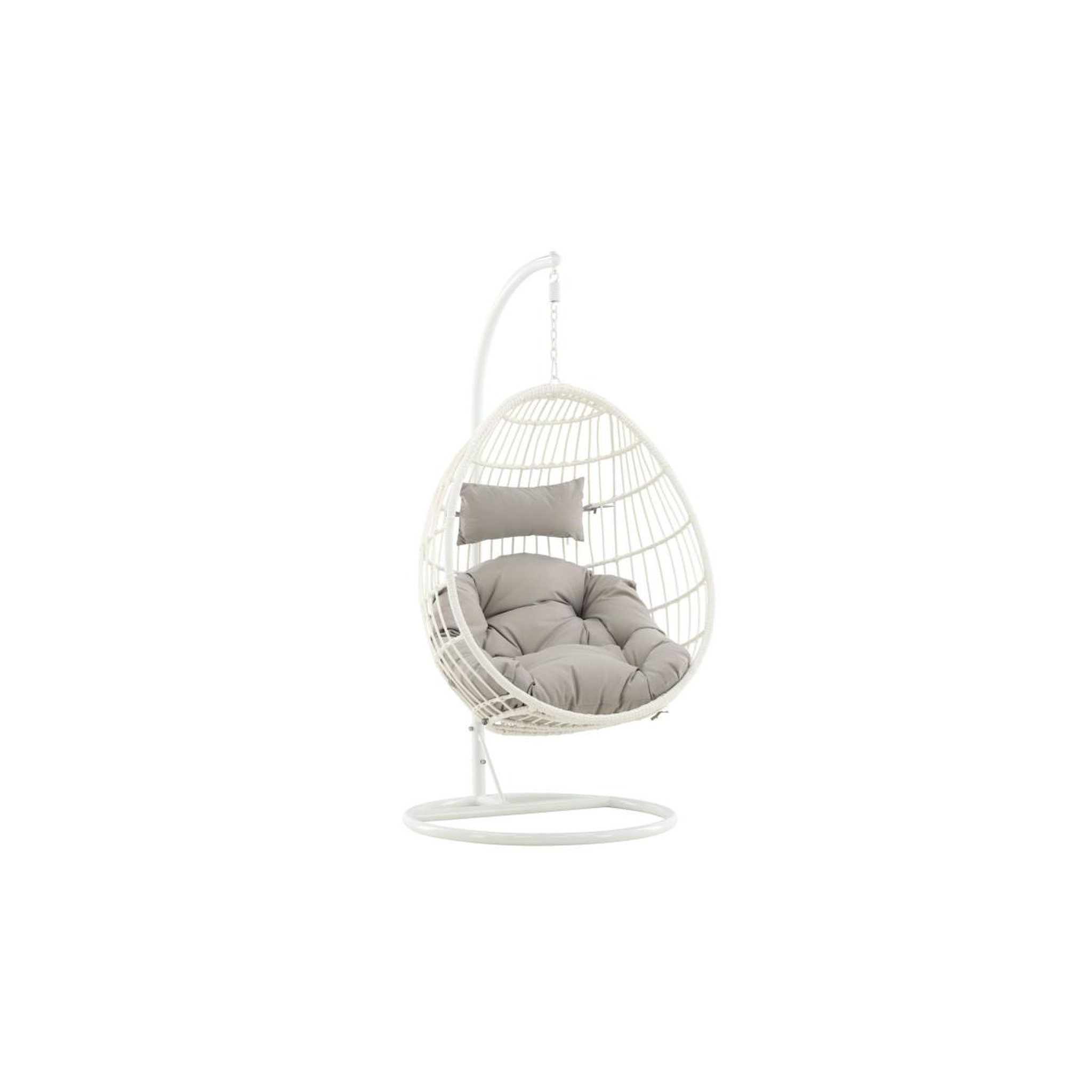 Voir la diapositive 3 : Paris Prix Fauteuil suspendu  viga  196cm blanc