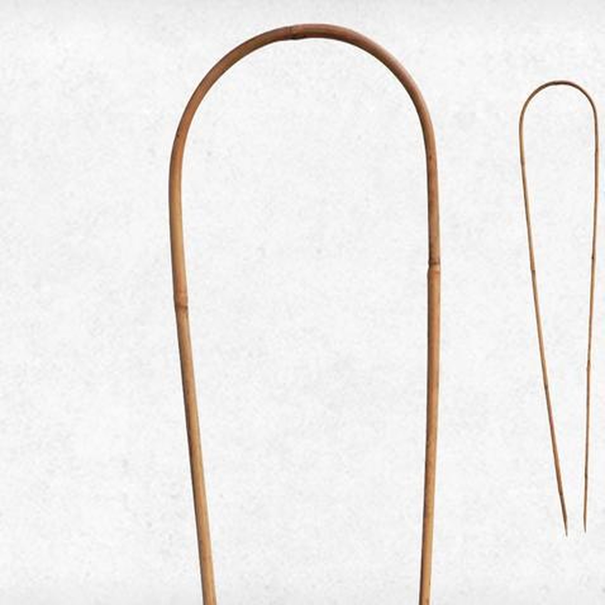 Nortene 3 Tuteurs arceaux bambou - Naturel - 0,90m