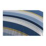 Voir la diapositive 3 : HOME LINGE PASSION Parure de couette microfibre HOME PASSION STANIS - 1 housse de couette 220 x 240 cm + 2 taies d'oreiller 63 x 63 cm - Bleu