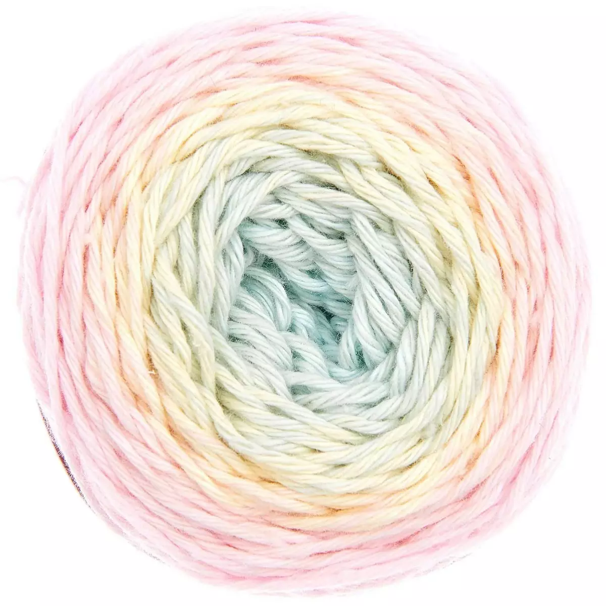 RICO DESIGN Pelote fil coton pastel rainbow - ricorumi spin spin 50 g