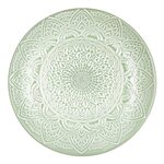 Paris Prix Lot de 6 Assiettes Plates  Sahara  27cm Vert