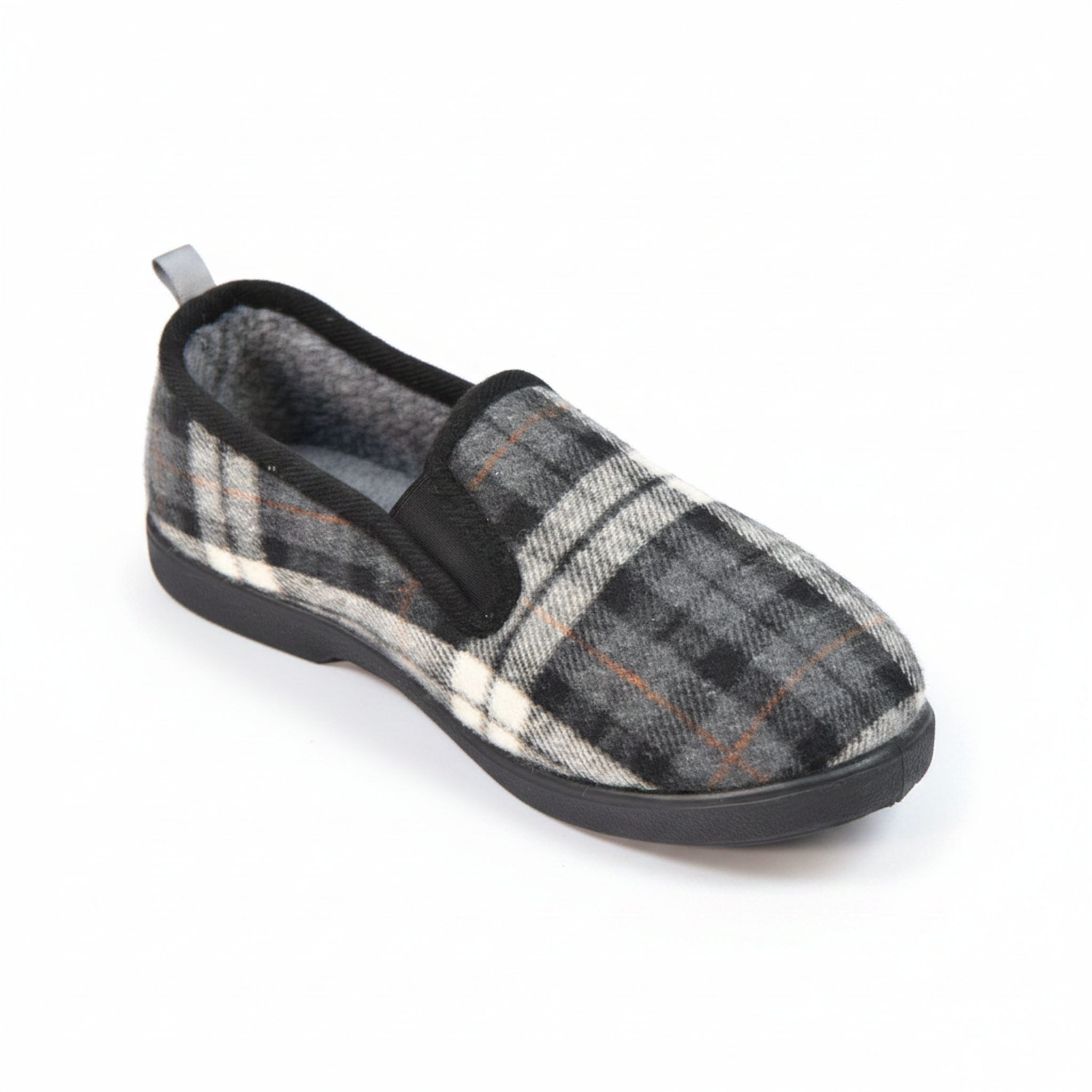 OZABI Ozabi pantoufles charentaises homme fourrées semelle antidérapante. Coloris disponibles : Gris, Noir, Marron, Vert, Bleu