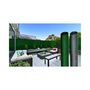 Voir la diapositive 1 : Inkazen Brise vue 220gr/m² 1 x 10 m vert 