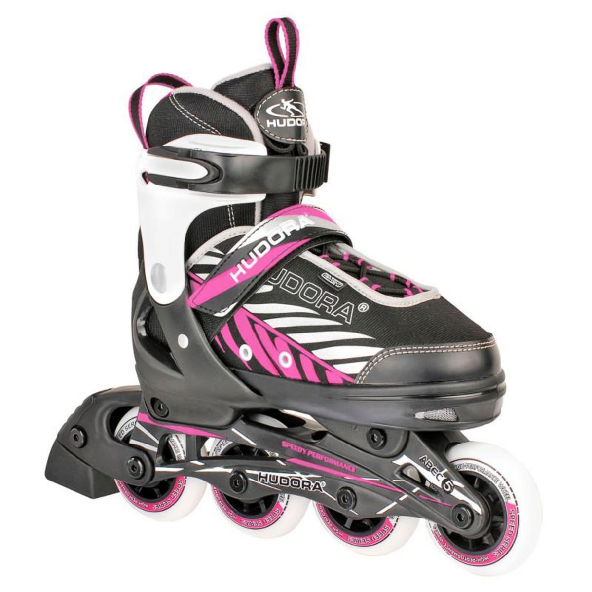 HUDORA Hudora Children& 39 s Inline Skates Mia Purple, Size 33-36