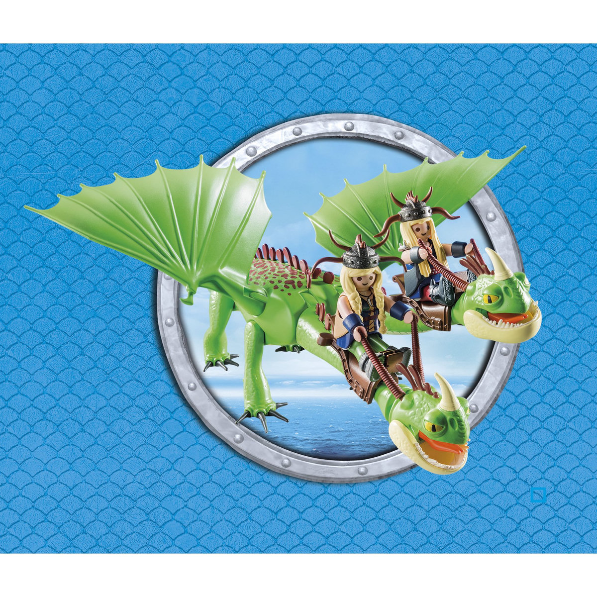 PLAYMOBIL 9458 - Dragons - Kognedur et Kranedur Pète Prout 