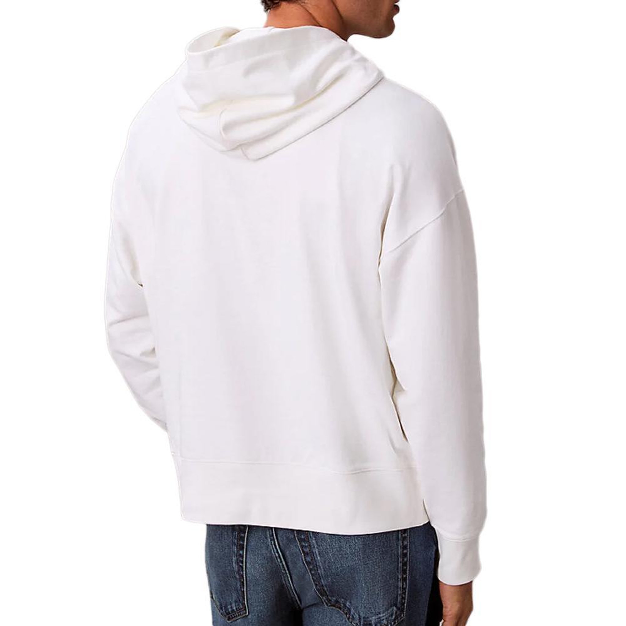 Voir la diapositive 2 : CALVIN KLEIN JEANS Sweat Blanc Homme Calvin Klein Jeans Standard