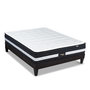 Voir la diapositive 1 : BELLECOUR BELLECOUR LITERIE | Ensemble CHAMBORD | Matelas Micro-ressorts + Sommier Bois