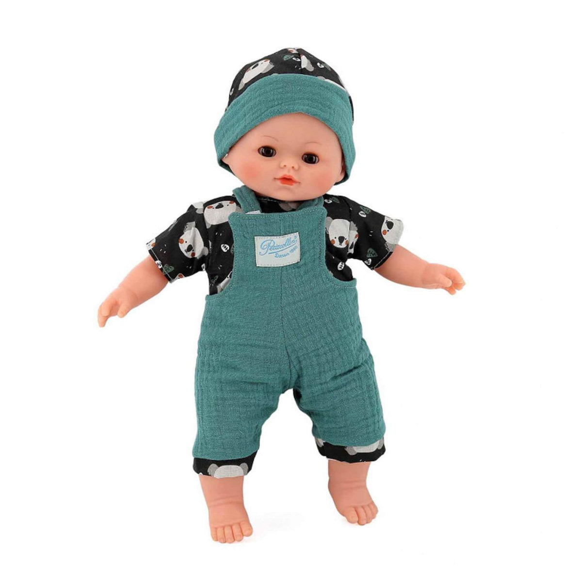 PETIT COLLIN Poupon Petit-Câlin souple 36 cm : Clément