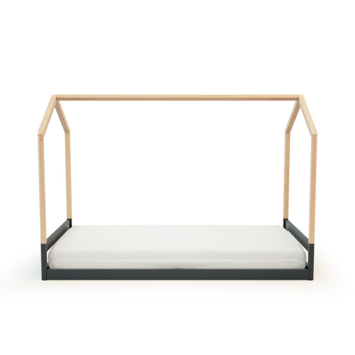 AT4 Lit cabane bébé évolutif CONFORT en bois