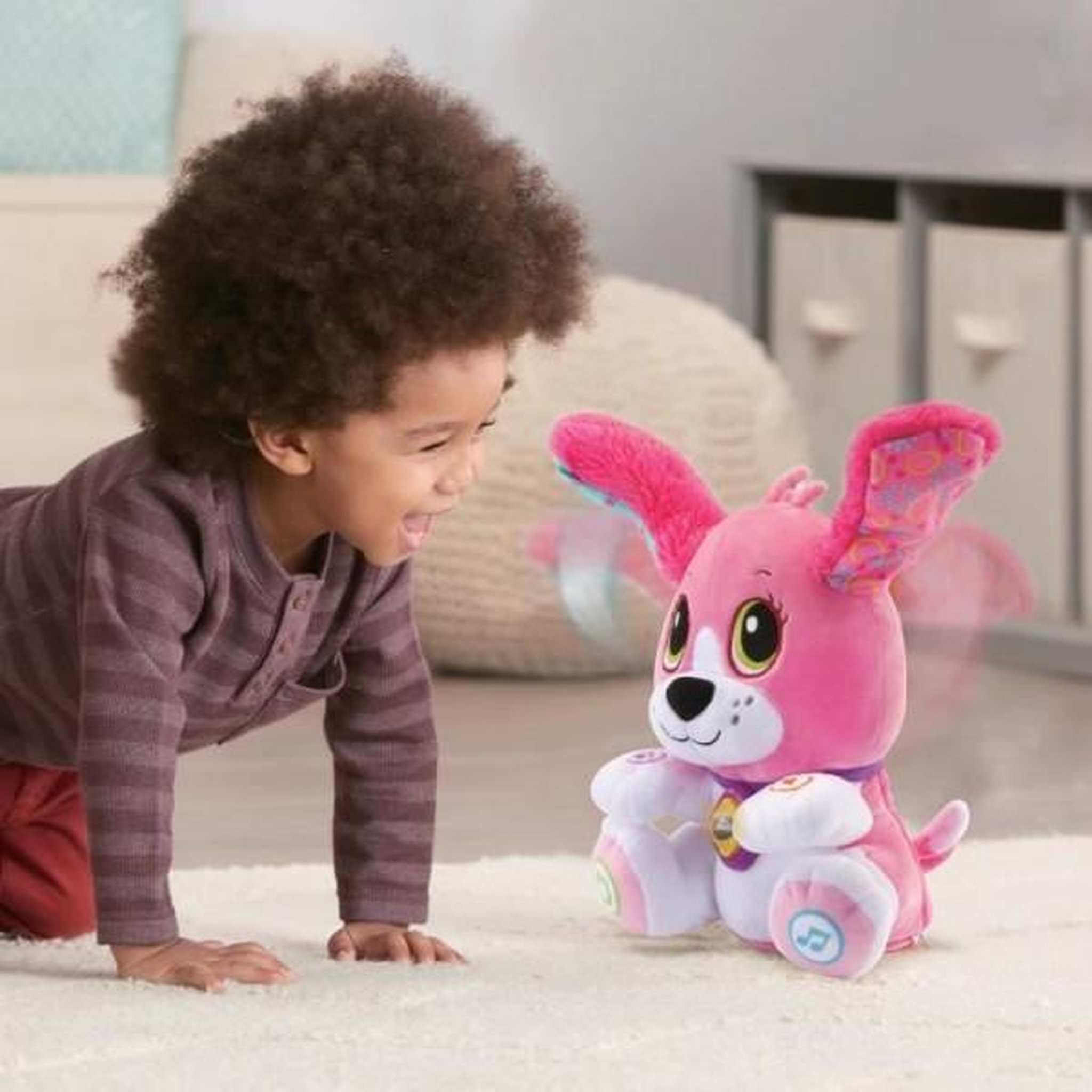 Voir la diapositive 2 : VTECH BABY VTECH BABY - Toutou parle avec moi - Rose