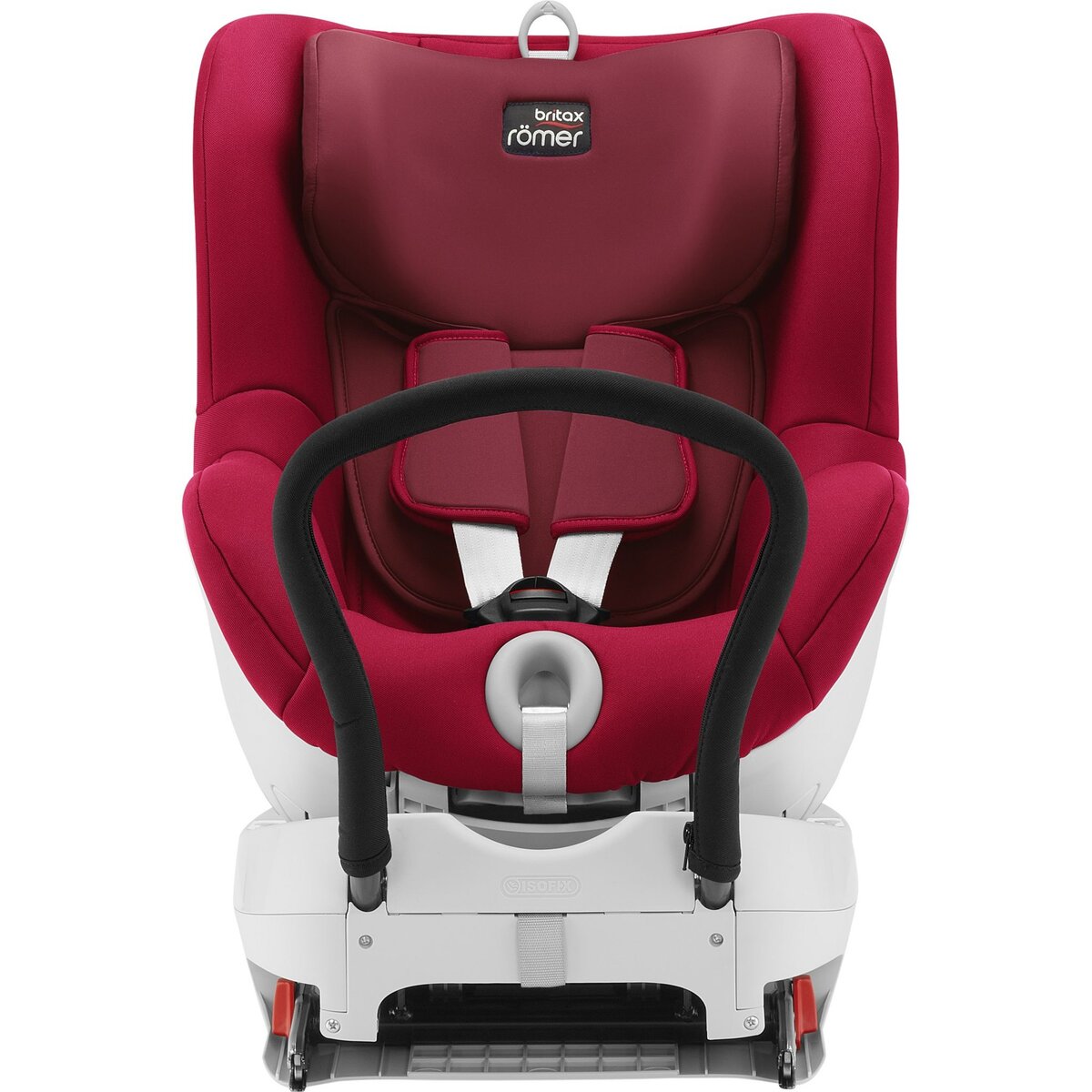 BRITAX RÖMER Siège auto rotatif à 360° ISOFIX groupe 0+/1 Dualfix - Rouge  pas cher 