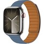 Voir la diapositive 2 : ADEQWAT Bracelet Apple Watch x2 Beige + Bleu 38/40/41mm