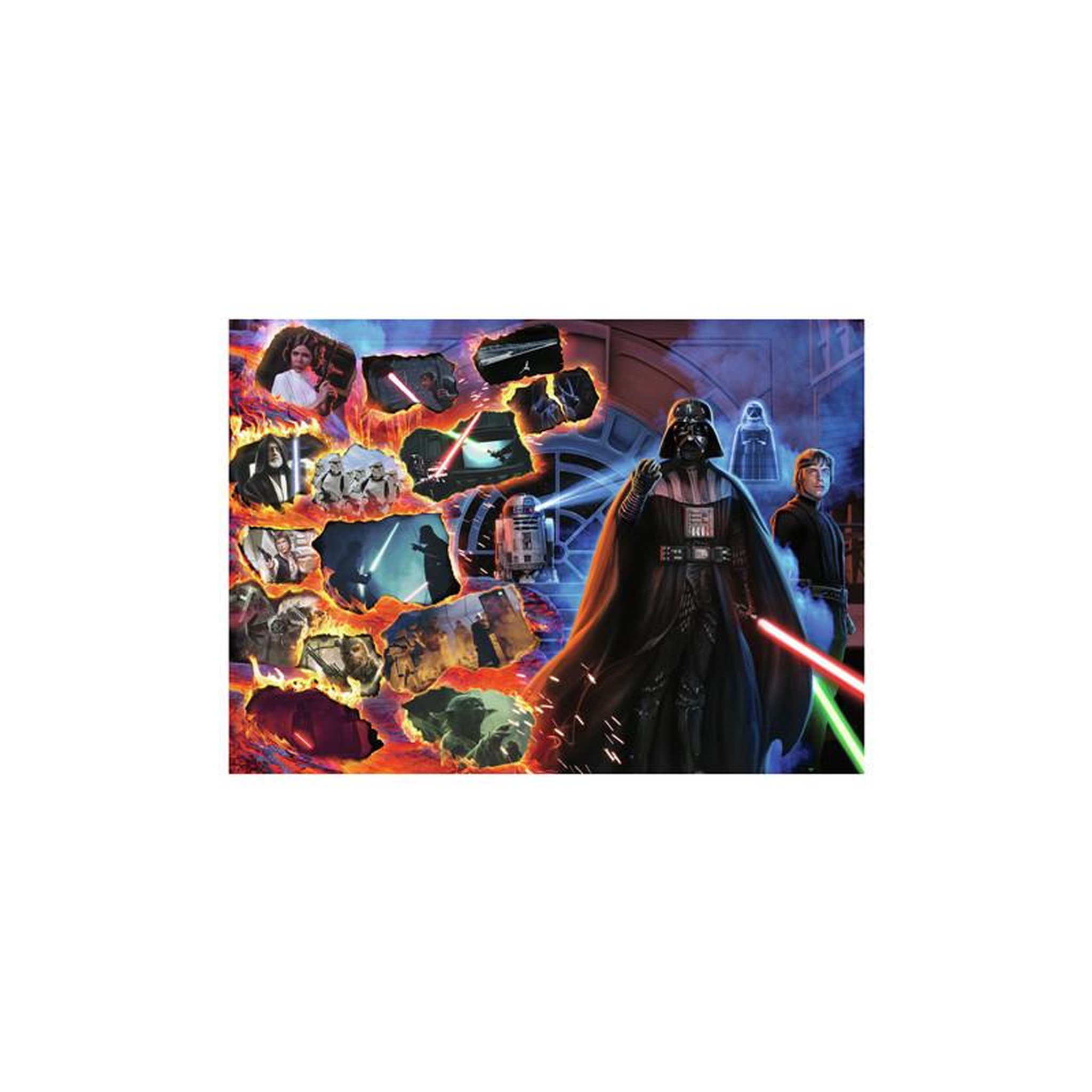 Voir la diapositive 2 : RAVENSBURGER Ravensburger - Jigsaw puzzle Star Wars Villainous Darth Vader, 1000 pcs. 120002673