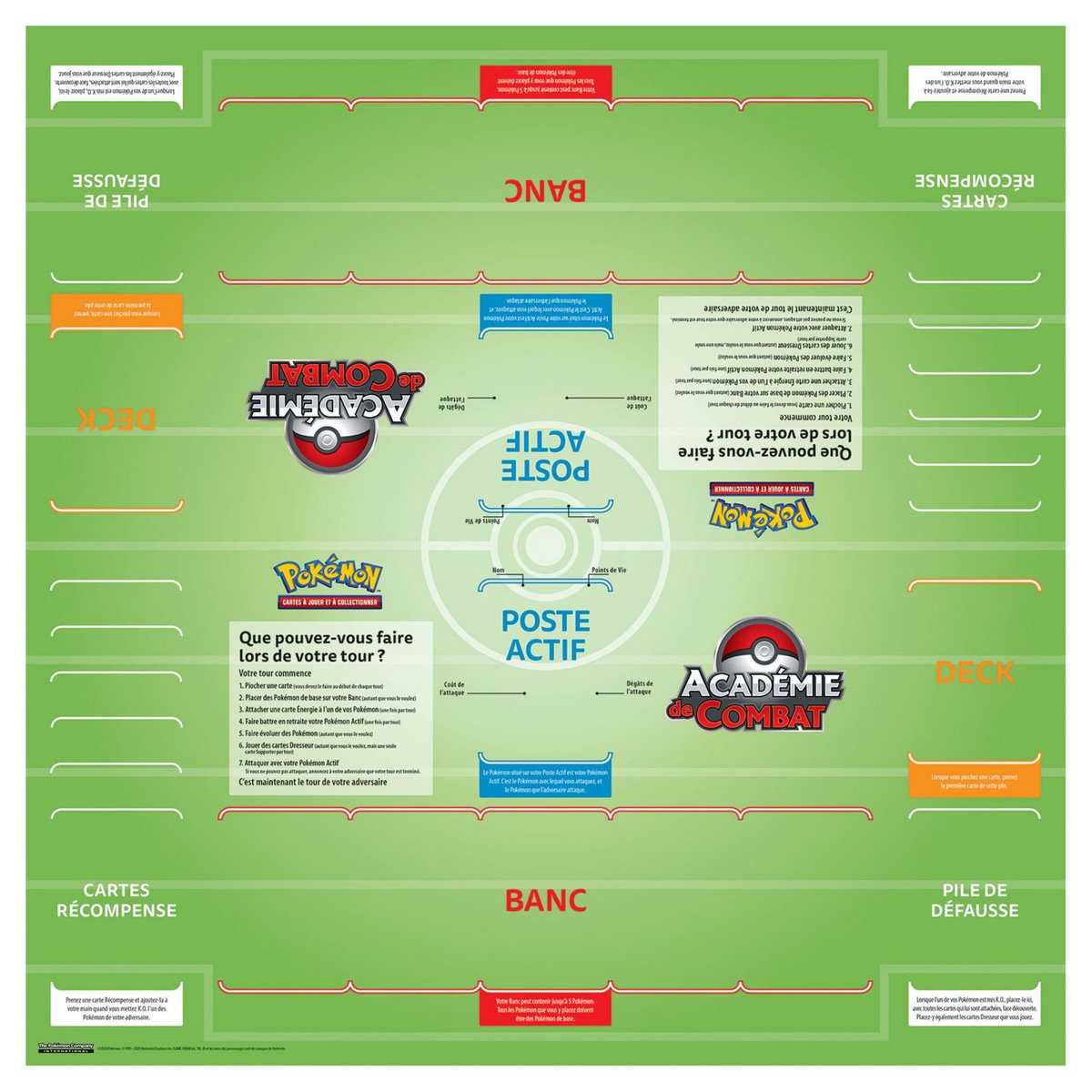 ASMODEE Jeu d'initiation Pokémon - Académie de combat 