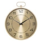 ATMOSPHERA Horloge Murale à Gousset  Irina  63cm Doré