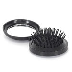 Paris Prix Brosse & Miroir de Sac  Nomade  7cm Noir