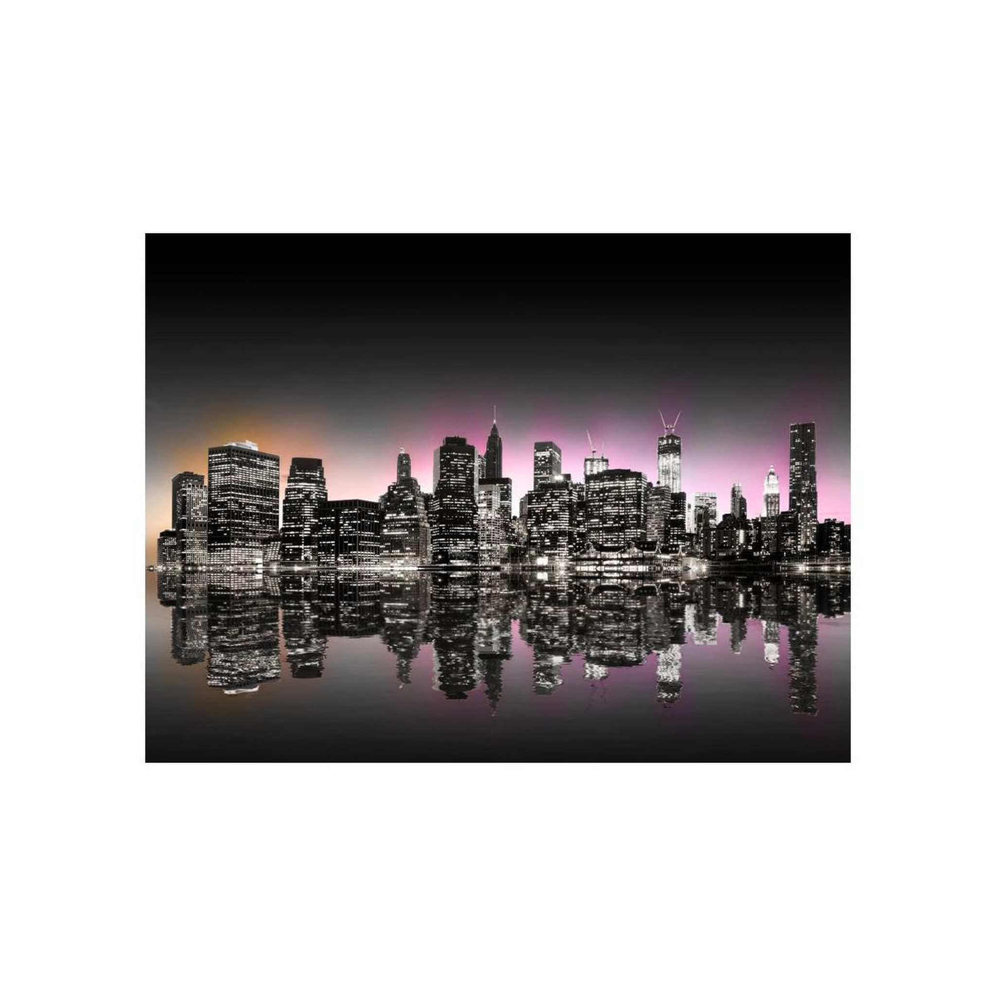 Voir la diapositive 2 : Paris Prix Papier peint  colorful glow over nyc