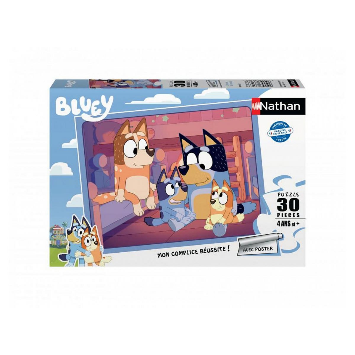 Nathan Puzzle 30 p - l'heure de dormir /  bluey