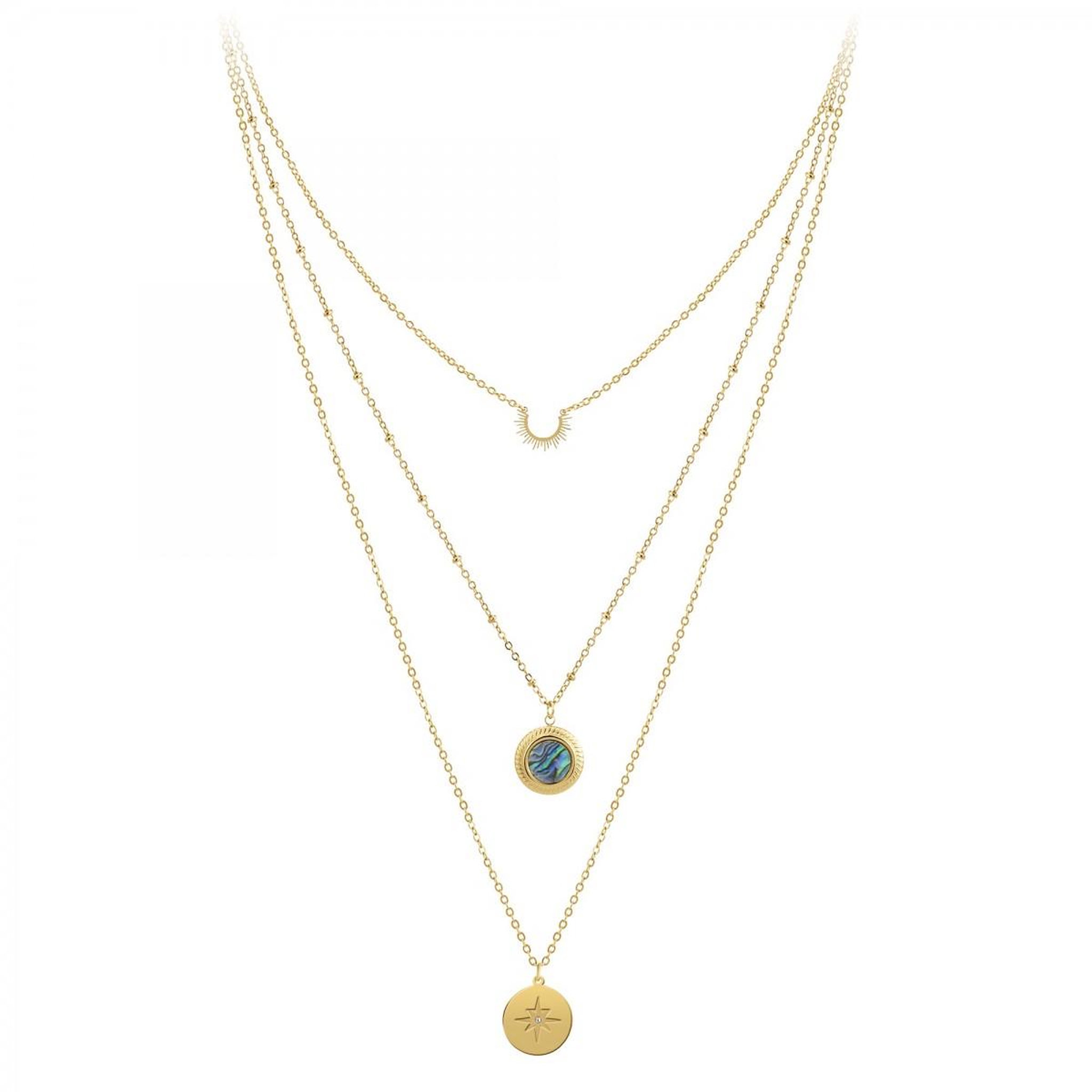 Voir la diapositive 1 : SC BOHEME Collier par SC Bohème orné de Cristaux scintillants
