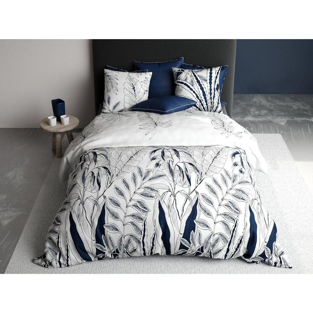 ATELIER DU COTON Parure de drap 100% coton 57fils zanzibar